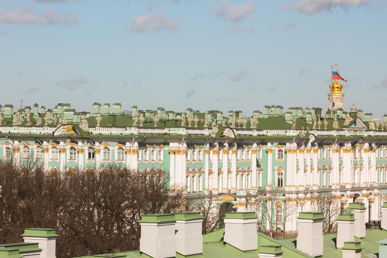 Solo Panorama Palace Square San Pietroburgo Esterno foto
